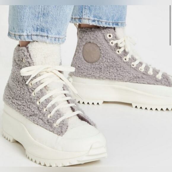 Converse Sherpa Vapor Mauve Egret Violet Ore Size 8 - Picture 1 of 13